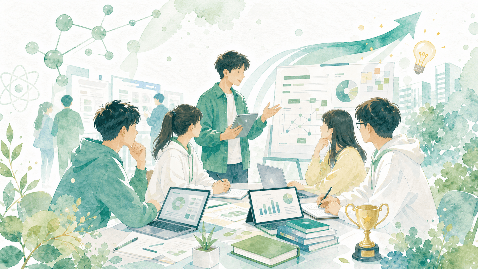 科创竞赛获奖学生分享会